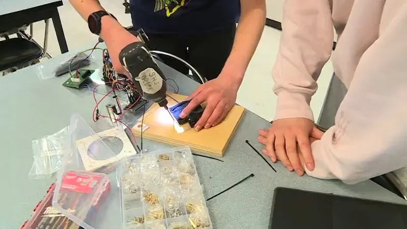 An all-girls team of freshmen at a Beaverton high school was selected by NASA to create an experiment to take into space. April 24, 2026 (KOIN).