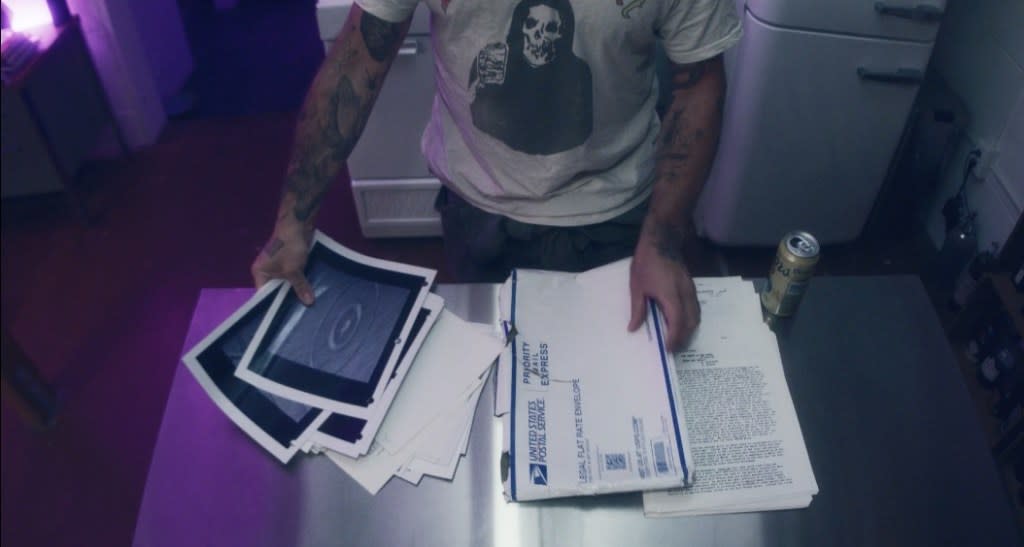 Corbell says he has “become a central clearinghouse for sensitive [Unidentified Aerial Phenomena] material in my reporting.” Courtesy of Jeremy Corbell