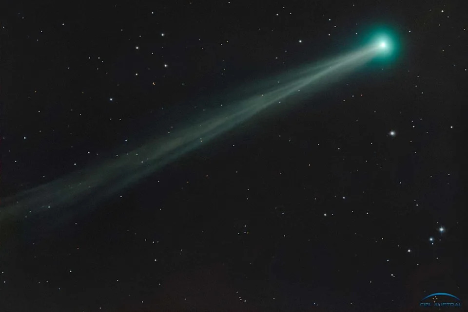 The new comet C/2025 R2 (SWAN)Credit: Cielaustral Team