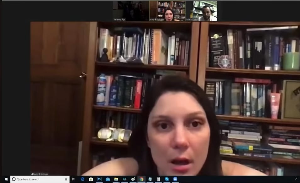 Why is Amy Eskridge linking Disclosure to Huntsville, Alabama?