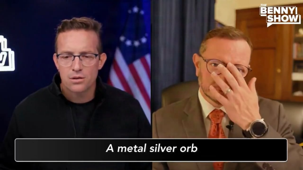"And there were multiple objects all at once. So for me, walking away from that and understanding that our military doesn't have any idea what's going on, our Intelligence Community has no idea what these things are — that was disturbing to me."