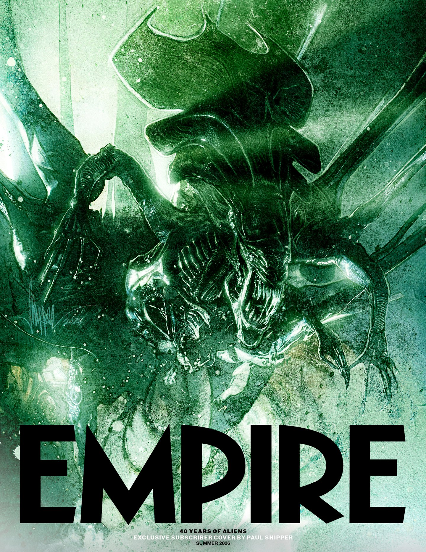 Empire's Aliens 40th anniversary cover – subscriber