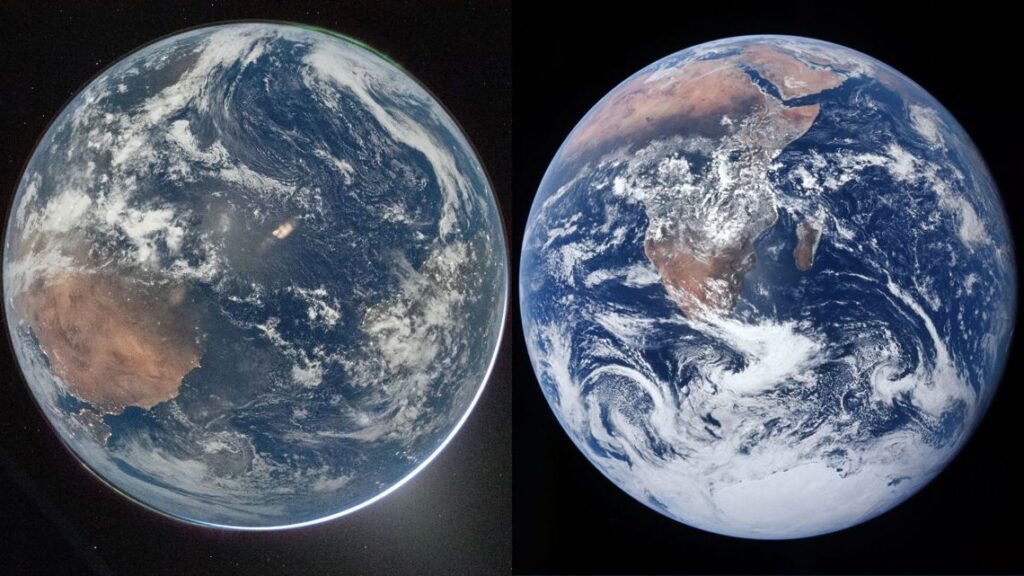 Earth's 'dirtier' colors in recent NASA photos have an easy explanation