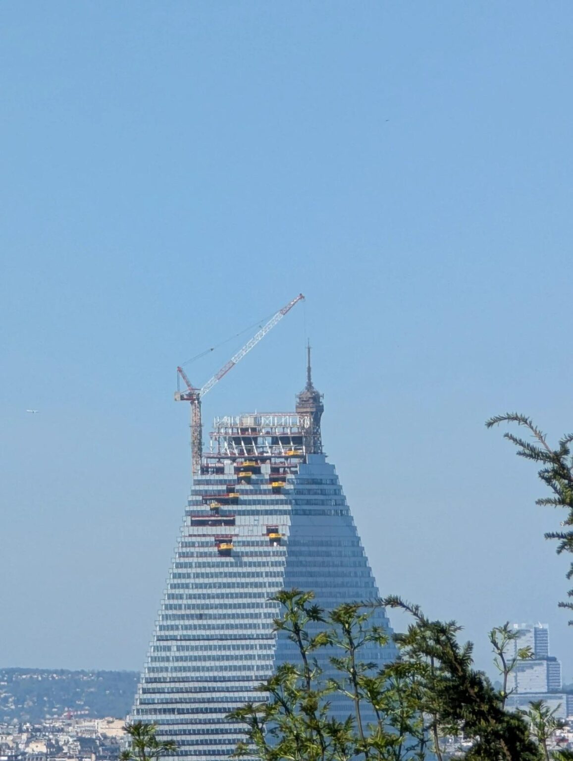 This is how we would build a pyramid today.