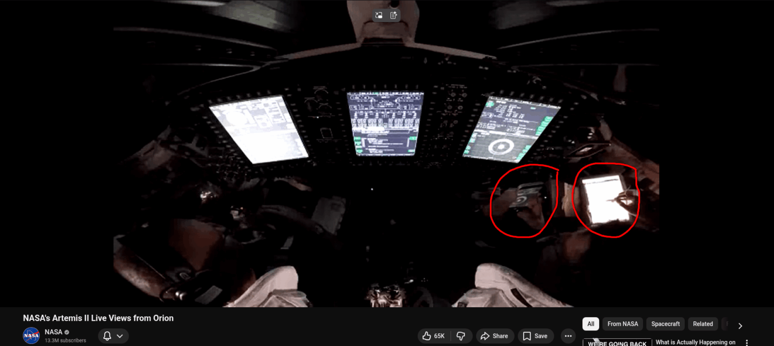 IPHONE and possible IPAD IN SPACE?!?