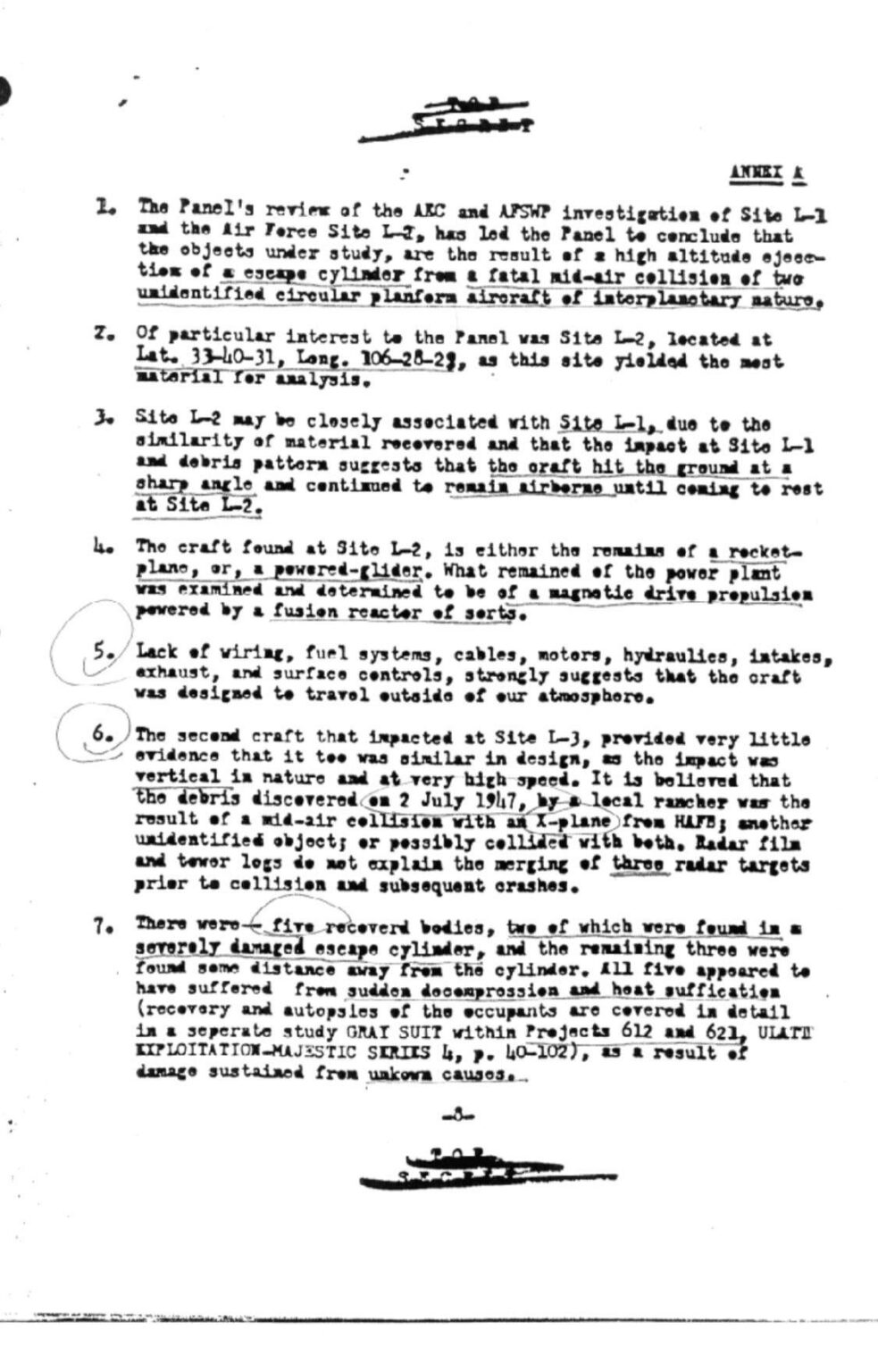 Uap disclosure UFO Files , report 1950s