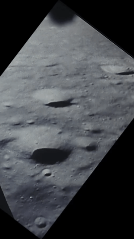 Apollo 16 landing on April 20, 1972