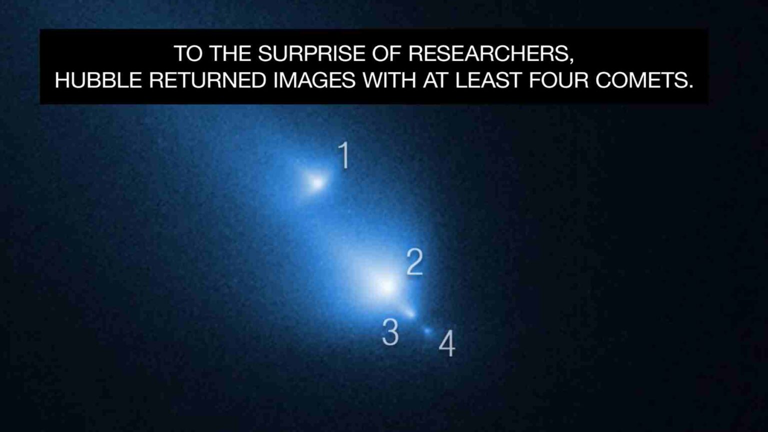 The Hubble Space Telescope is tracking the four icy fragments of Comet C/2025 K1 (ATLAS) as they travel through space, while a puzzling 48-hour delay in the increase in brightness is forcing theorists at Auburn University to rethink all their hypotheses about the timeline of its disintegration The Hubble Space Telescope is tracking the four icy fragments of Comet C/2025 K1 (ATLAS) as they travel through space, while a puzzling 48-hour delay in the increase in brightness is forcing theorists at Auburn University to rethink all their hypotheses about the timeline of its disintegration