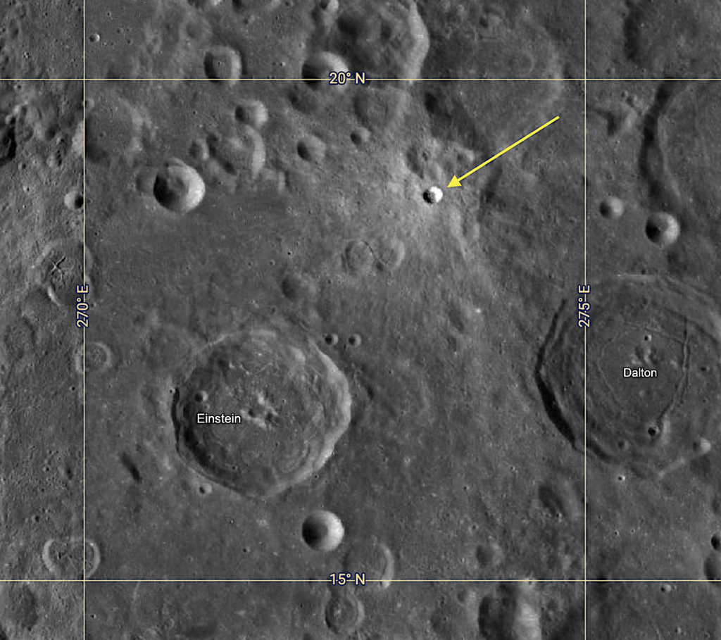 Moon crater is named after Commander Reid Wiseman's late wife