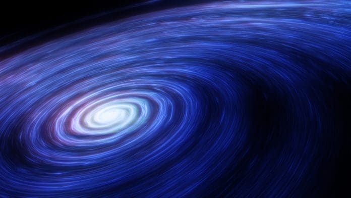 A wormhole in time and space, warping through science fiction.