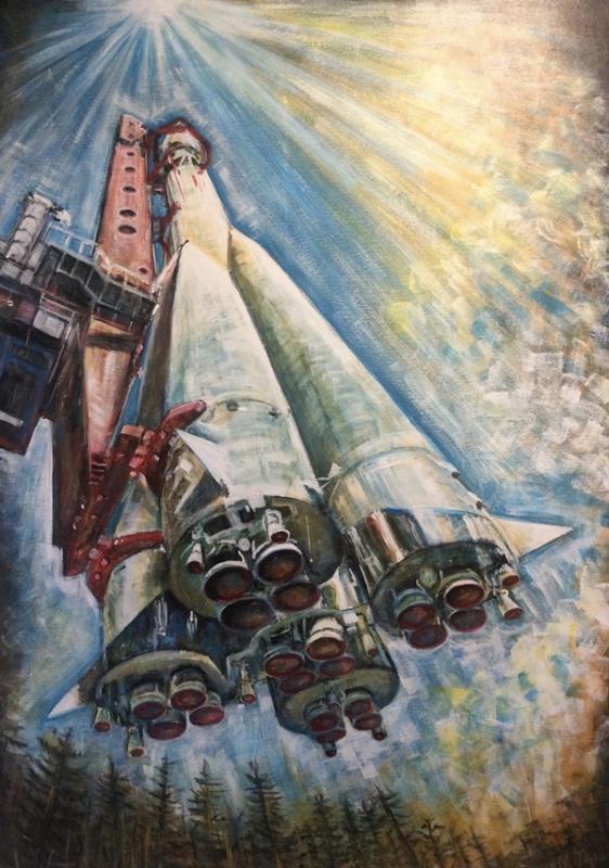 Historic launch vehicle Vostok-1