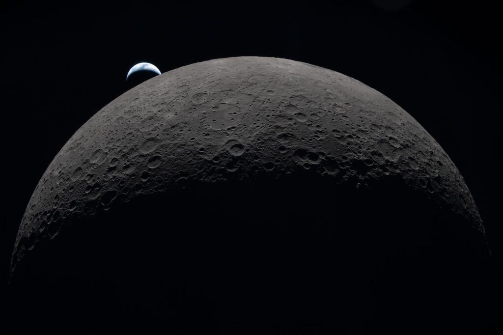 A new view of the moon