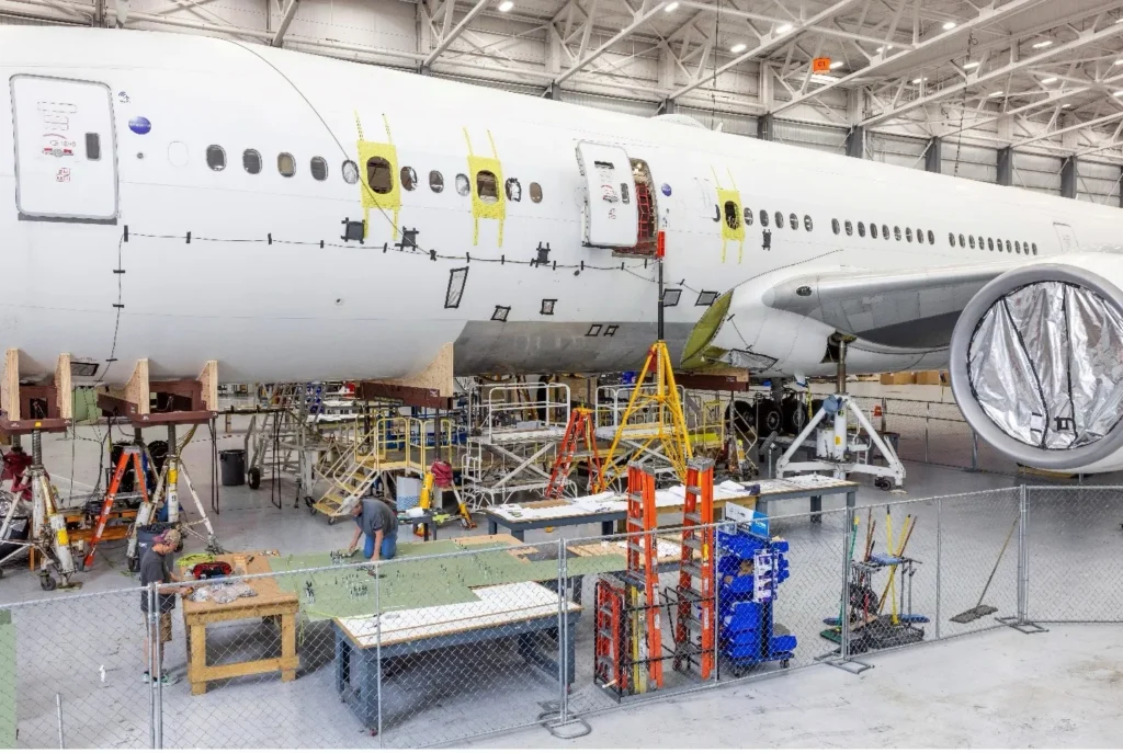 NASA Receives New Modified Boeing 777 Flying Laboratory Before Schedule