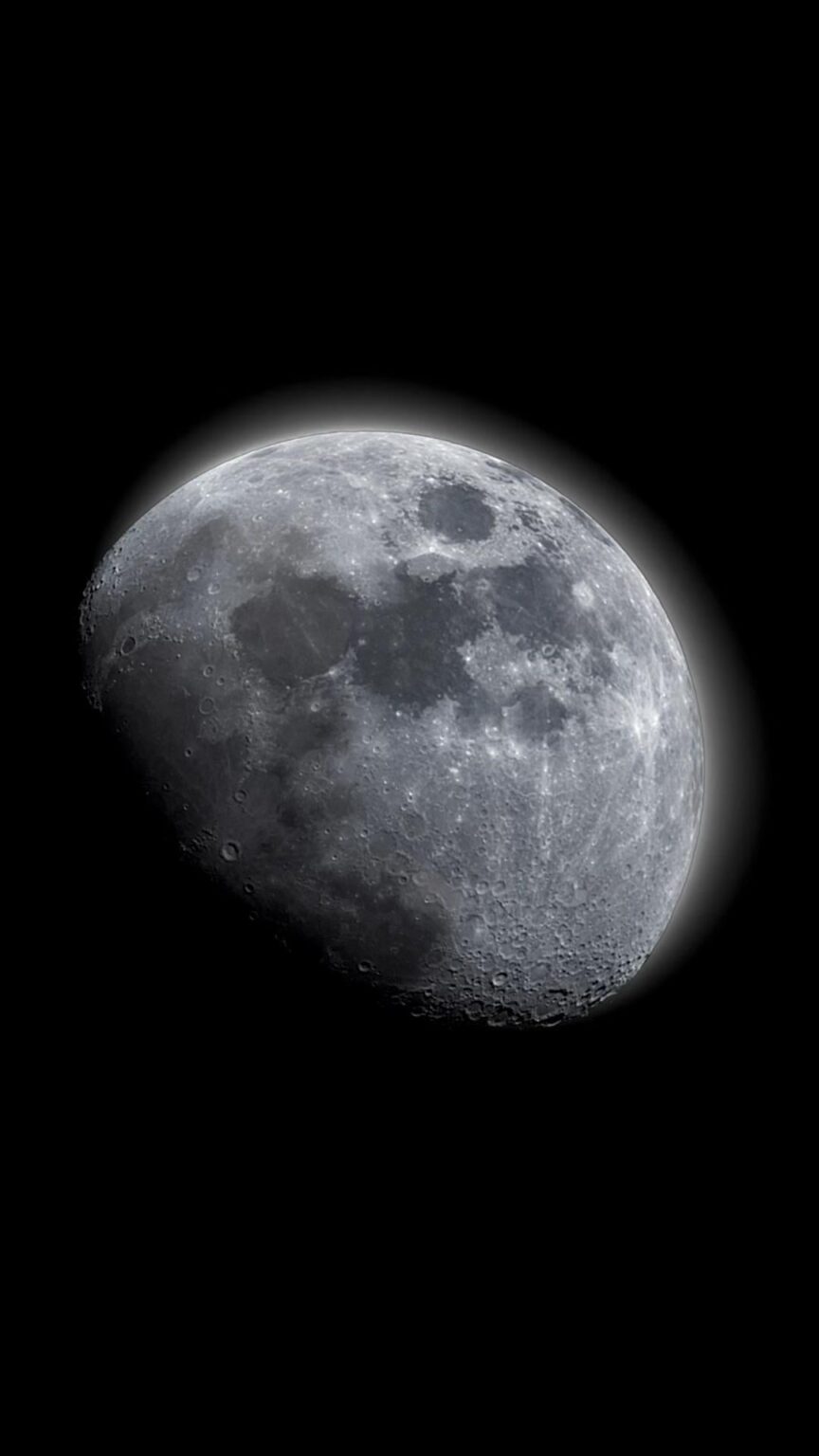 The Beauty Of Tonight's Moon.