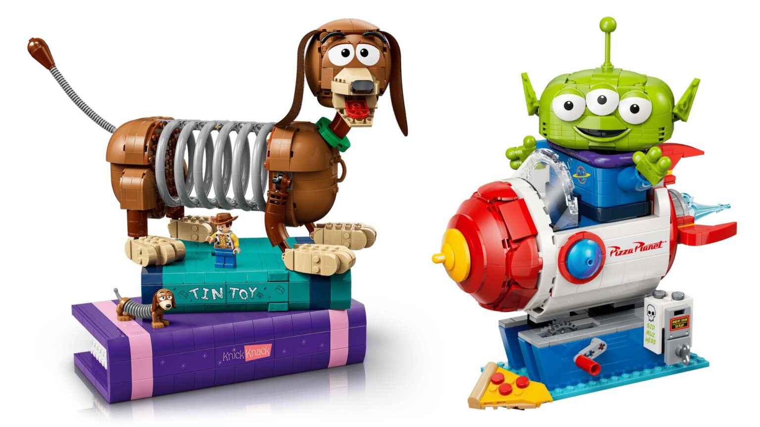 Pre-Order LEGO 'Toy Story' Slinky Dog Bookends, Alien Rocket Ship LEGO Coming Soon