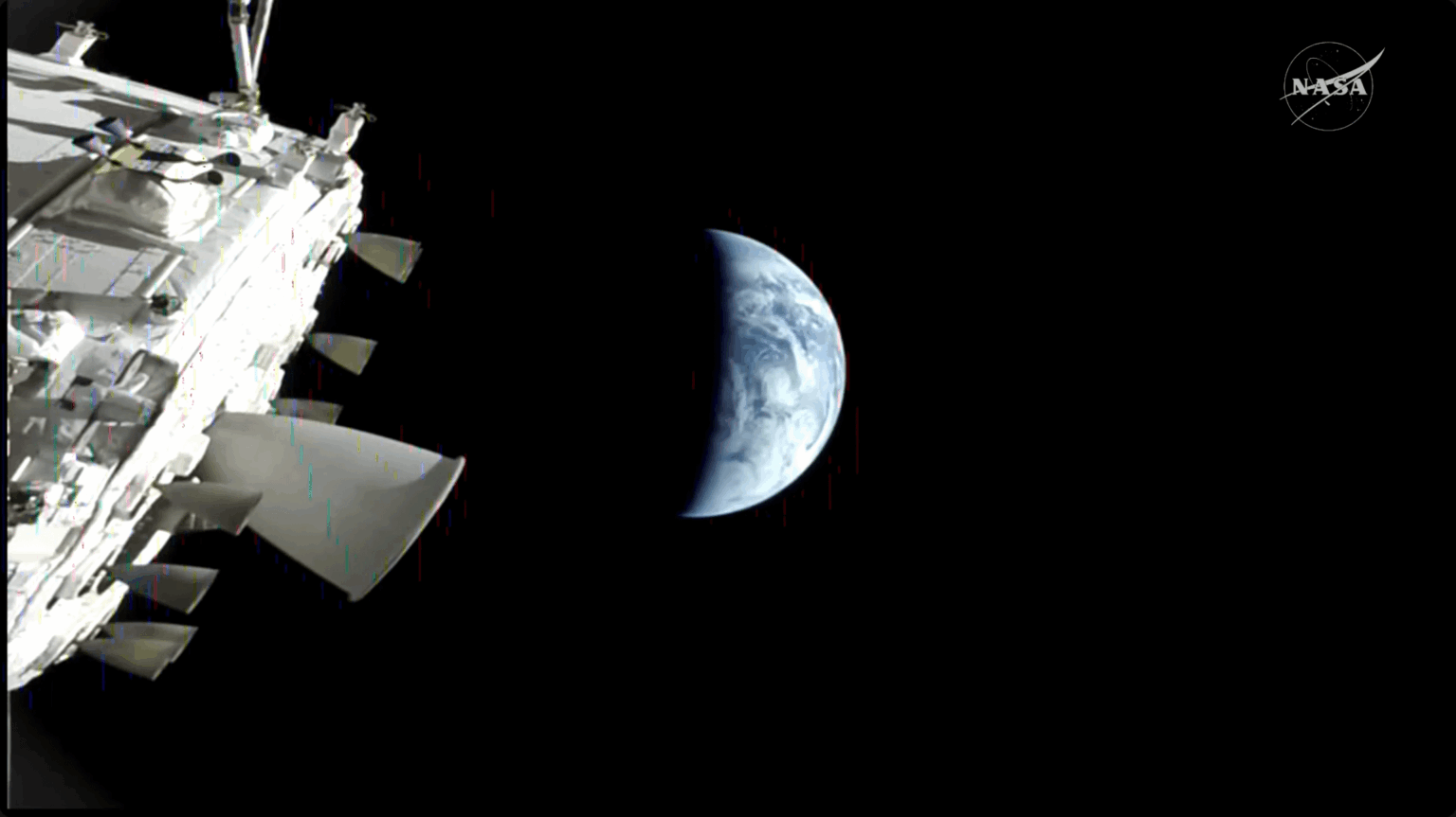 The Artemis II crew is now under 35,000 miles from Earth