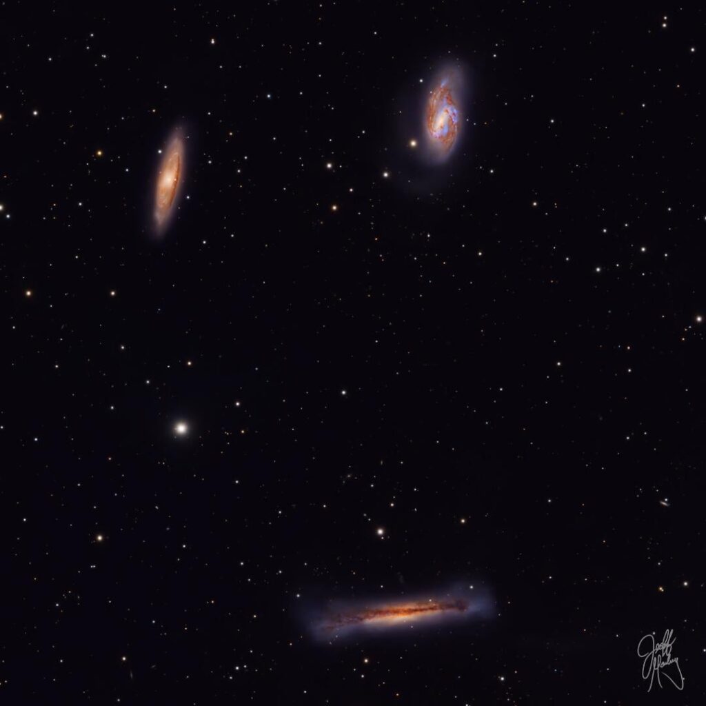 Leo Triplet (M65, M66, NGC 3628)