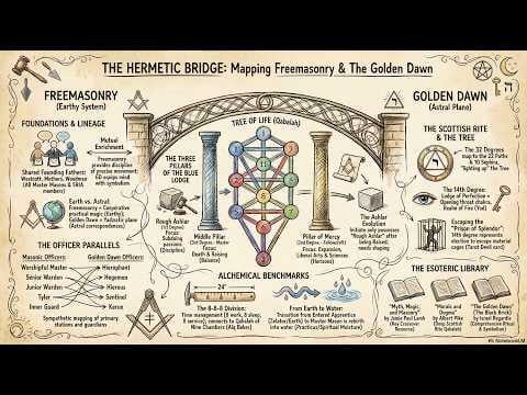 Esoteric Symbolism Shared by GD and Freemasonry