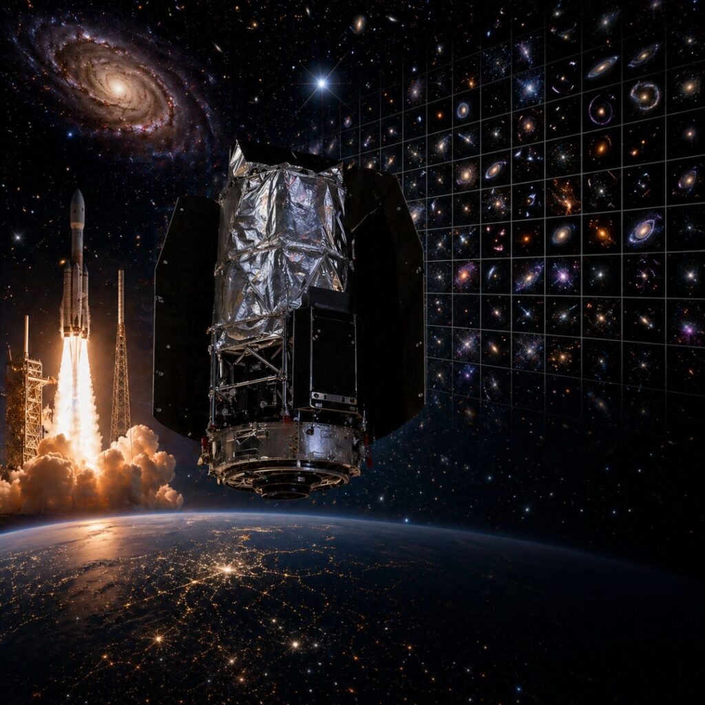 NASA will launch a new space telescope in September that will do in just one year what the Hubble would take 2,000 years to complete, and its field of view is 100 times larger than the James Webb's, creating the largest atlas of the universe ever made.