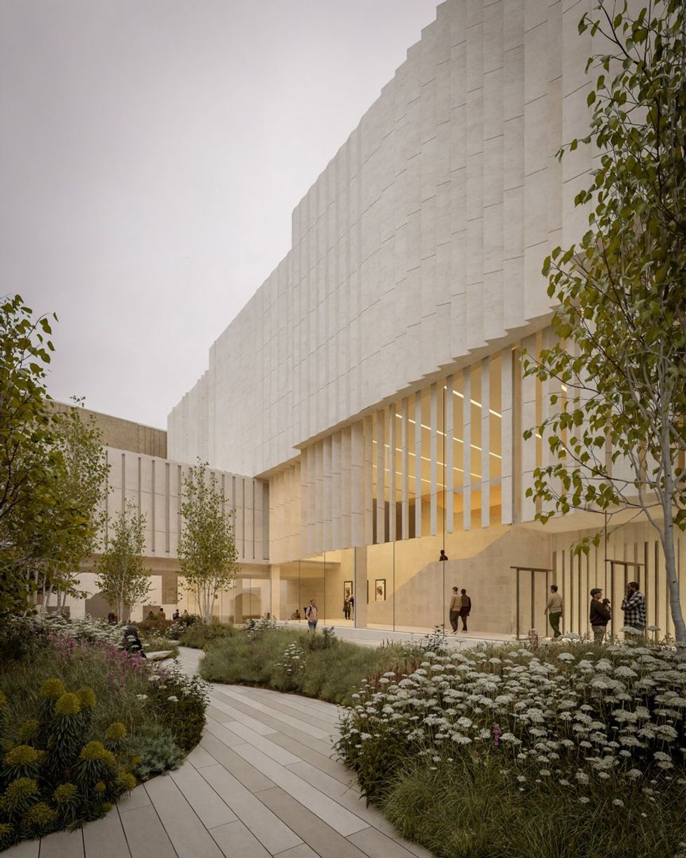 National Gallery new wing designed by Kengo Kuma