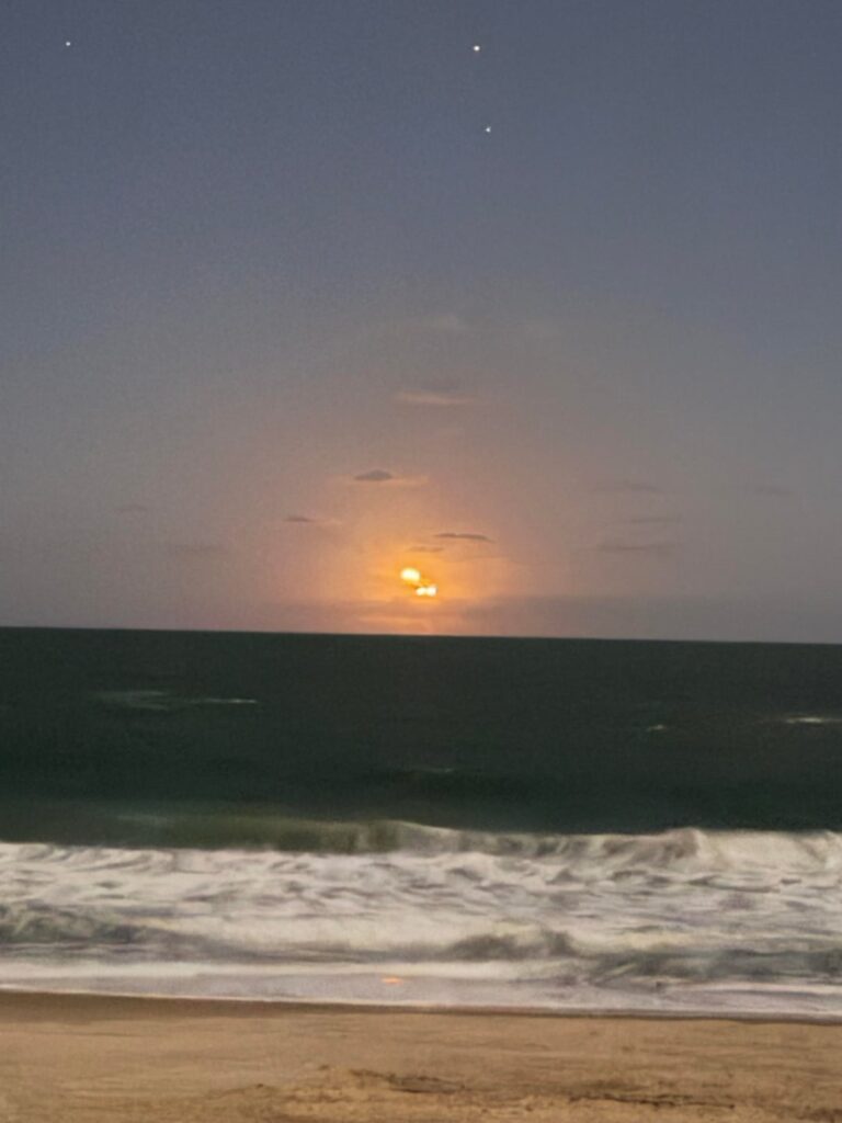 Spotted last night off the Carolina coast