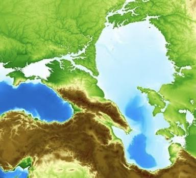What if Black Sea and Caspian Sea connection never disappeared