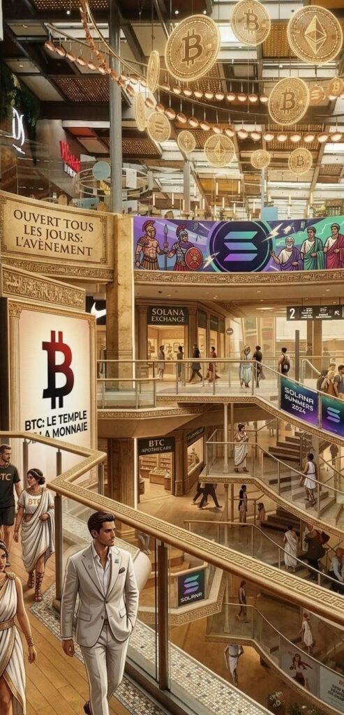 The Temple of Currency: What if the Roman Empire had discovered Blockchain?