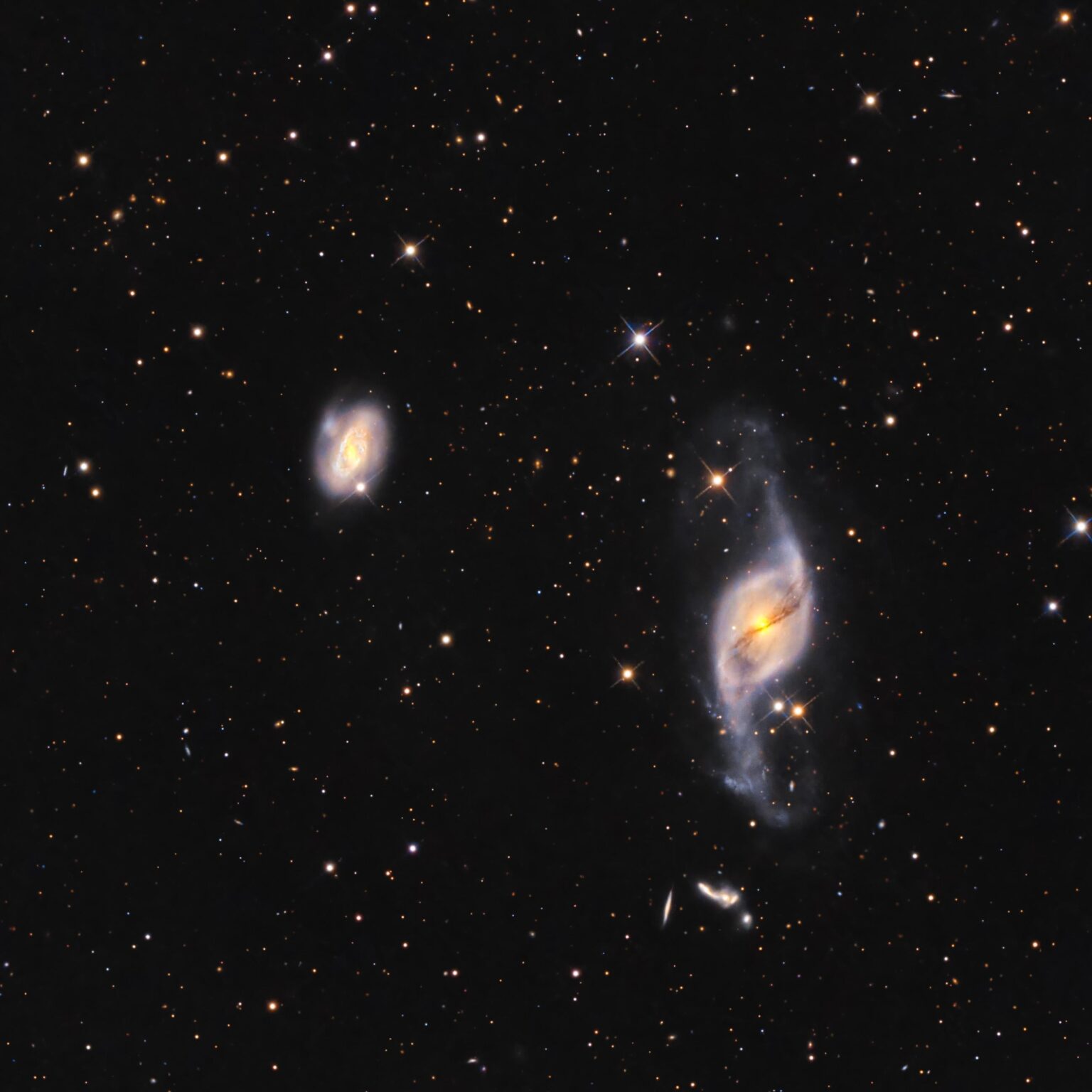 A handful of galaxies A handful of galaxies