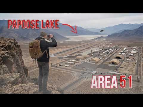 This guy went to Papoose lake and Area 51