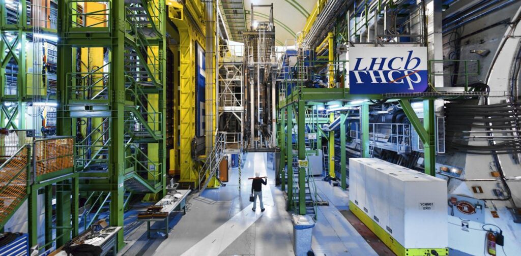 Large Hadron Collider results hint at undiscovered physics, the findings suggest the way that specific sub-atomic particles behave in the LHC disagrees with the Standard Model