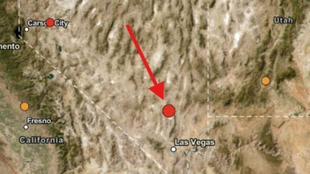 Unusual earthquake swarm strikes near Area 51 sparking fears of secret testing
