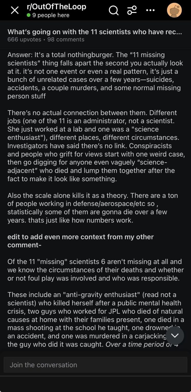 Reddit solves the mystery