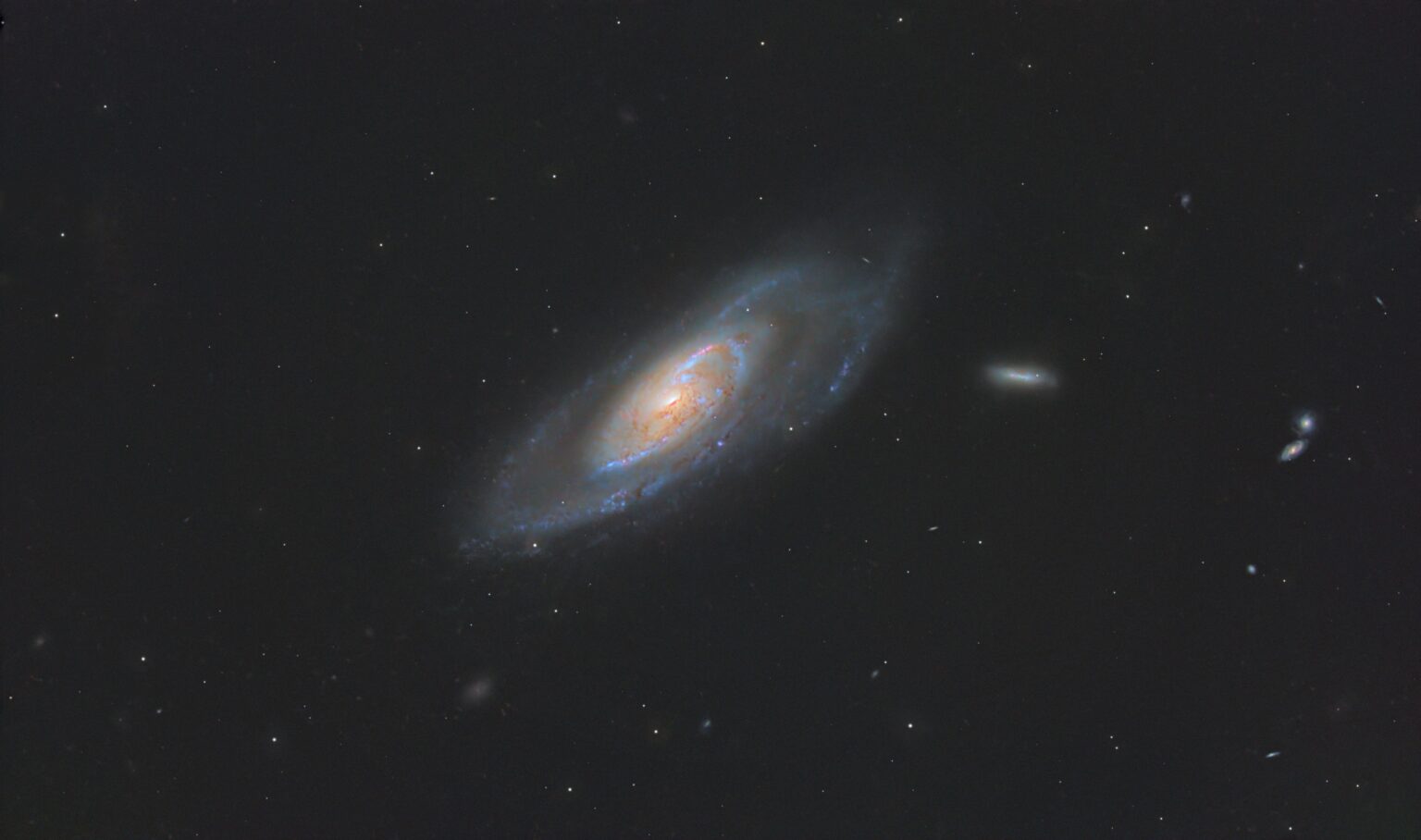 Messier 106 and friends