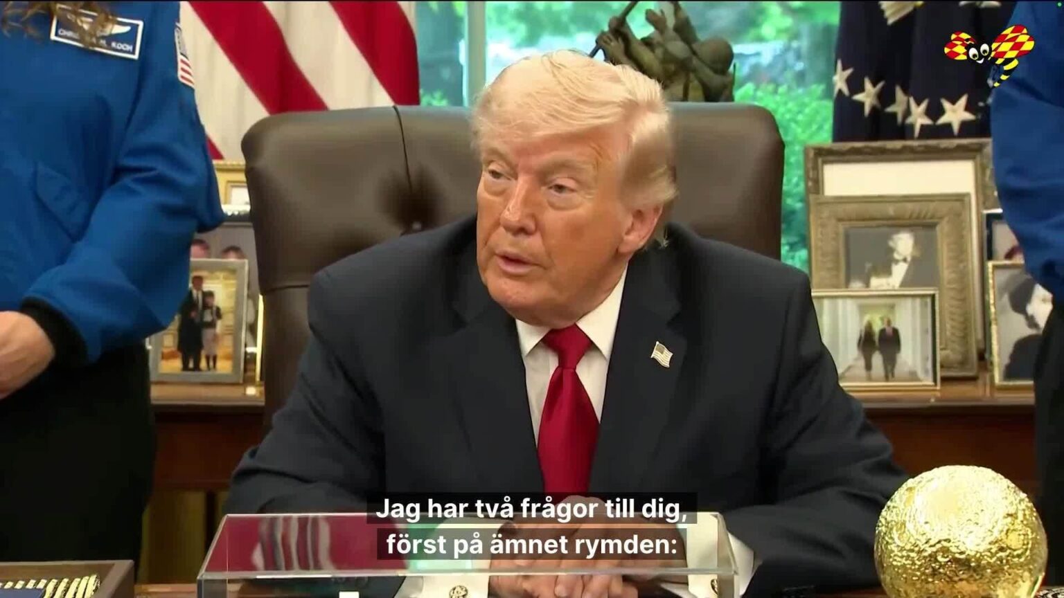 Trump comments on what he saw and what he plans to reveal, we'll see when that happens.