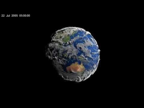 “THE EARTH - A LIVING CREATURE!” 
This is the message of a brief video created from NASA satellite imagery.