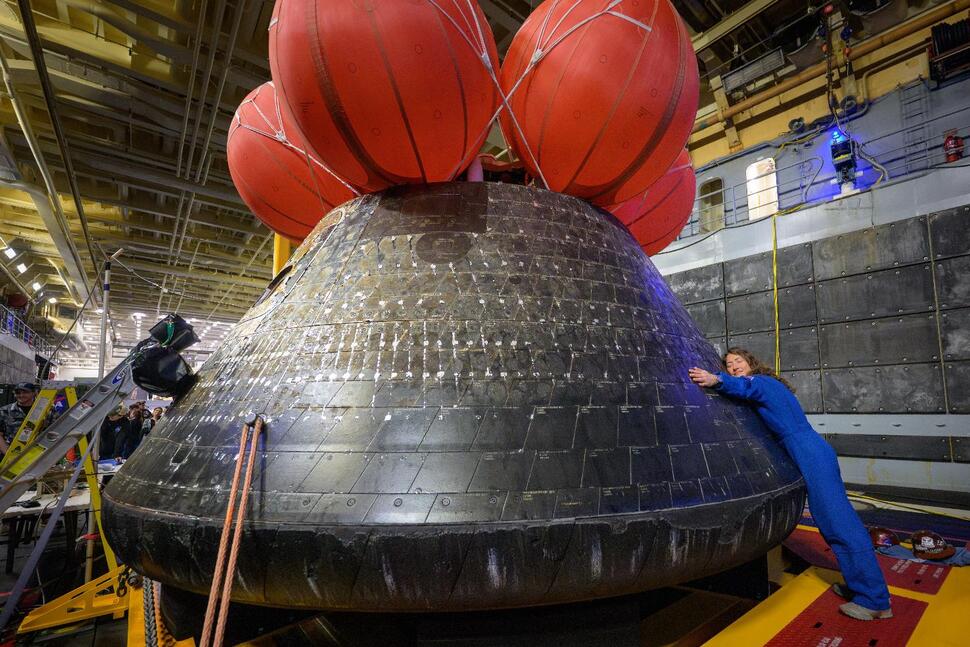 NASA's Artemis II Moonship Returns Home to Its Launch Site After Historic Voyage