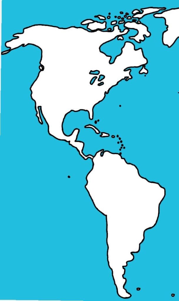 You decide how to divide America in the 1500’