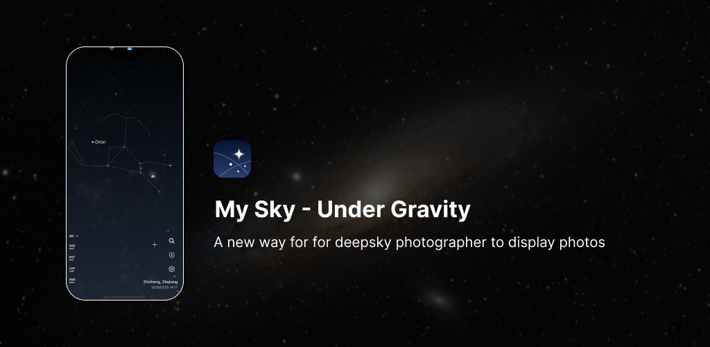 A new way for for deepsky photographer to display photos
