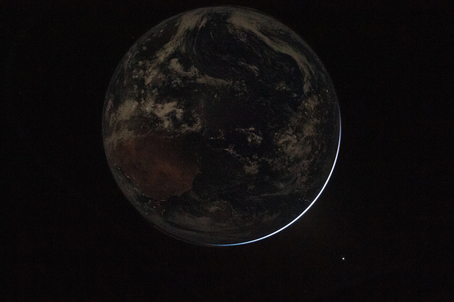 NASA shares a new image of Earth taken by the Artemis II