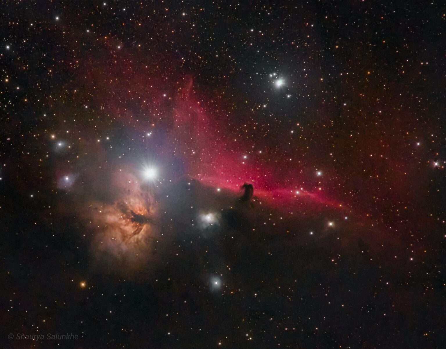 Horsehead and Flame with stock cam and kitlens
