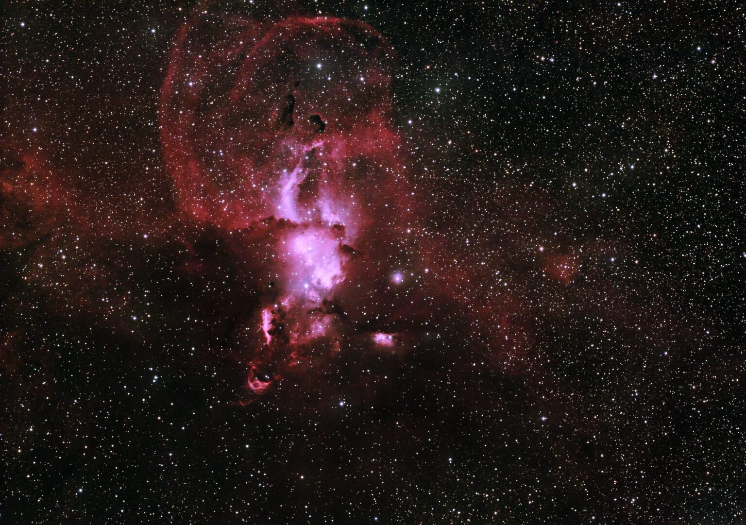 The Statue of Liberty Nebula