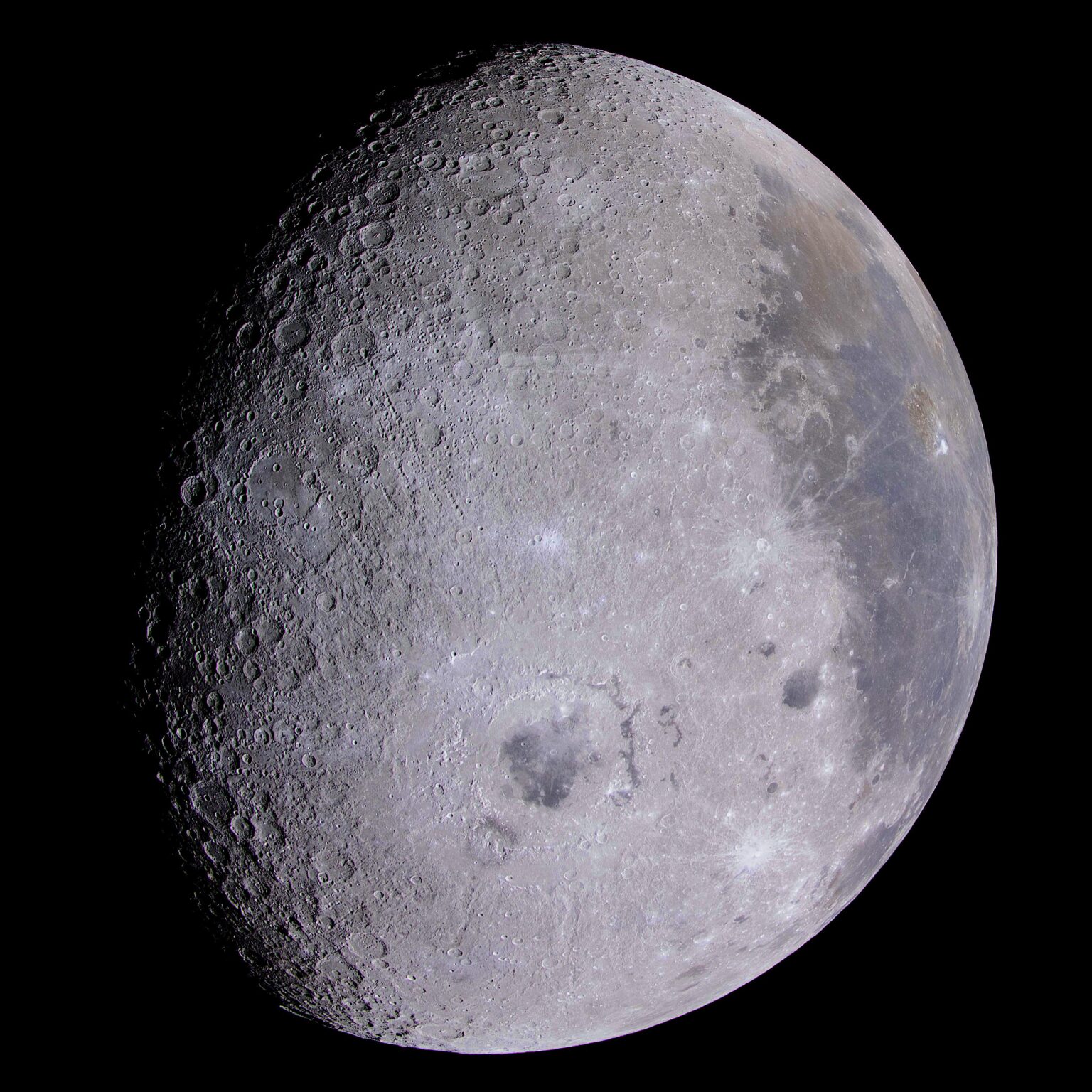 New Artemis II image highlights Bright Views and Dark Craters