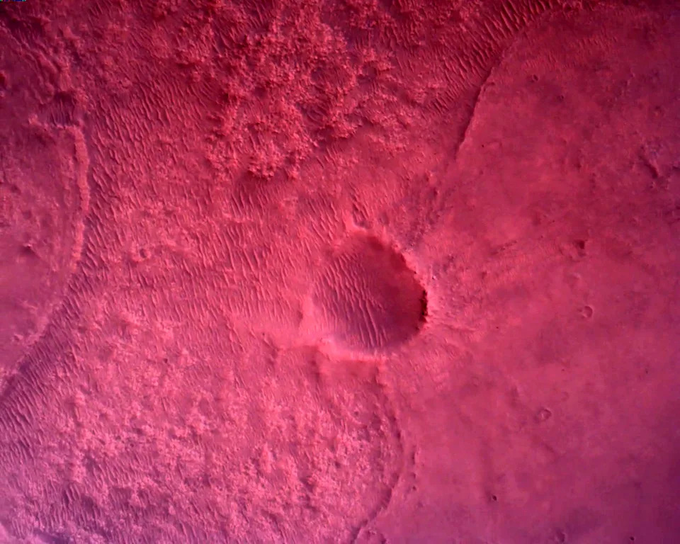 Images of Mars from NASA's Perseverance rover