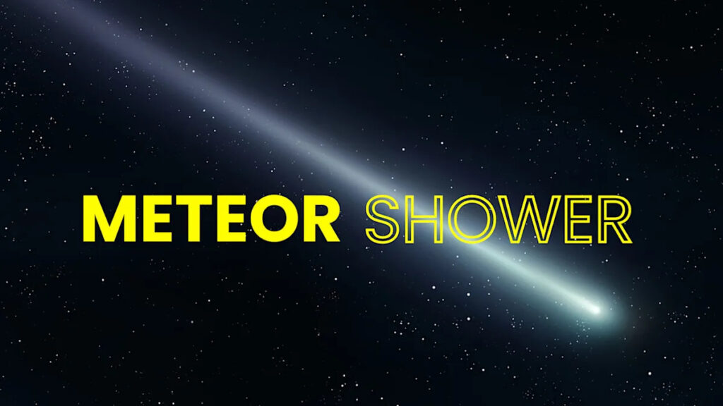 Look up! Halley's Comet meteors will streak through the sky overnight