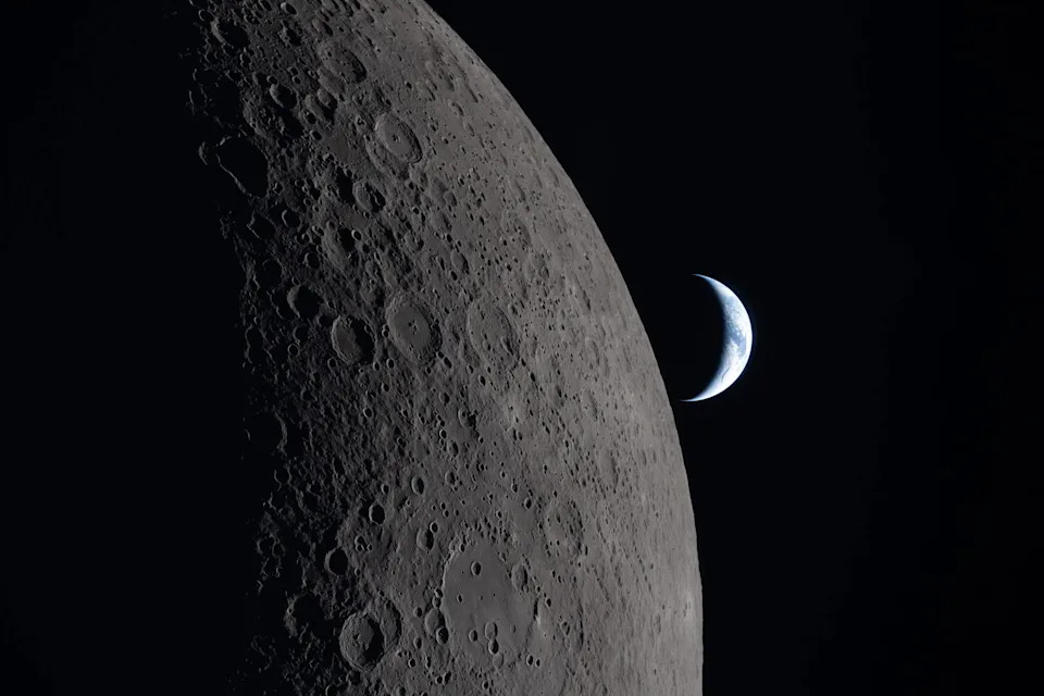 Images from Artemis II mission.