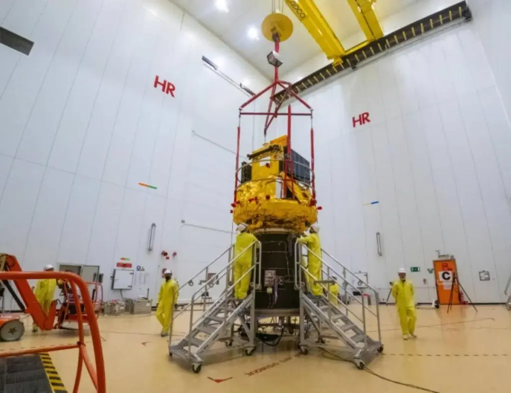 EU-China Spacecraft Takes off on Mission to Probe Solar Winds EU-China Spacecraft Takes off on Mission to Probe Solar Winds