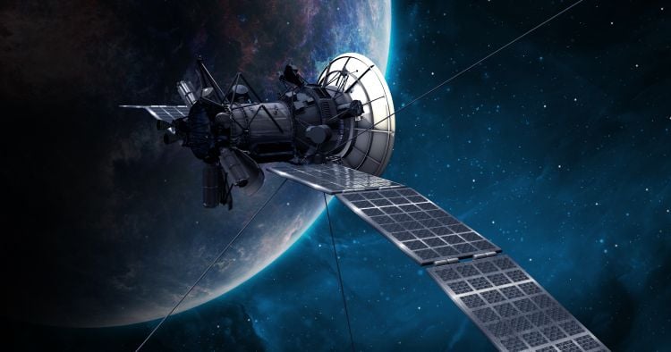 Radiation-shielding film for space applications