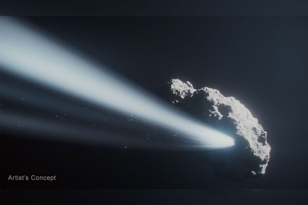 In a First, an Astronomer May Have Witnessed a Comet Stop Its Spin—Then Reverse Its Rotation