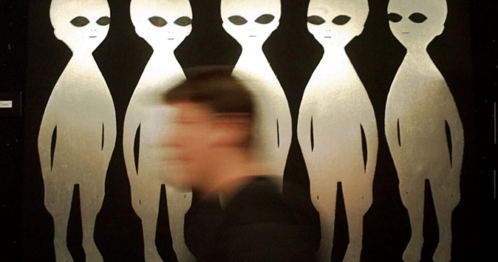 Trump keeps us up in the air with his hints of what’s coming in a new batch of UFO files