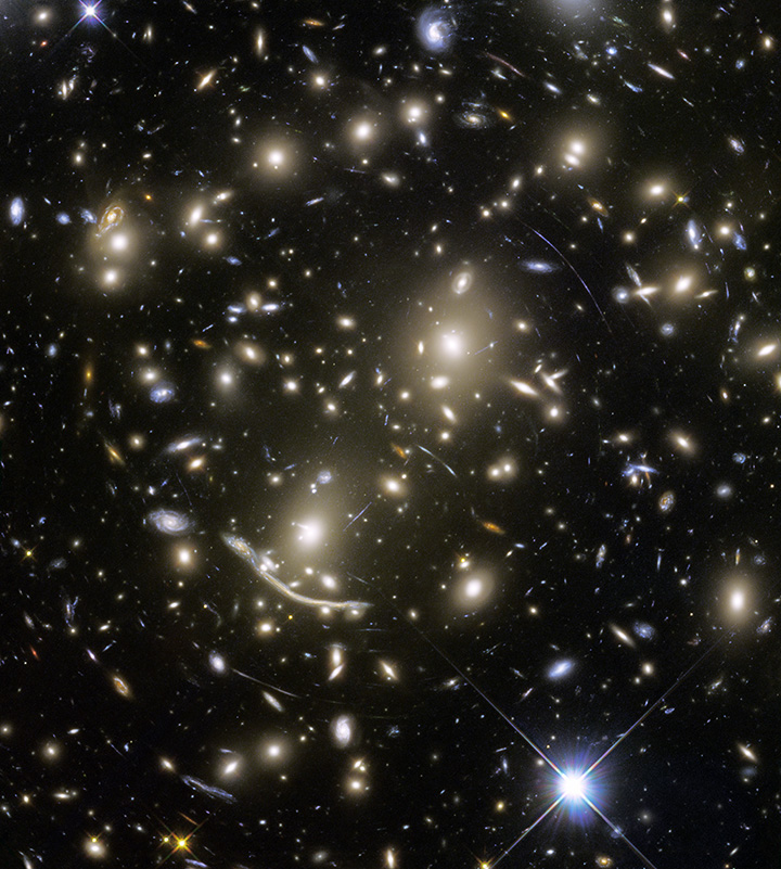 a test on a cosmic scale